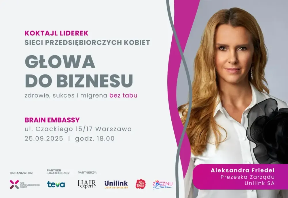 Aleksandra Friedel na Koktajlu Liderek